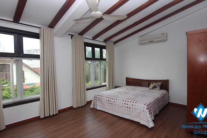 Beautiful house with 5 bedrooms for rent in the center of Westlake Tay ho, Hanoi, Vietnam